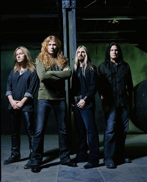 Megadeth band promotion photo